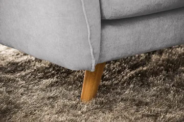 Trend Lyx 6-sits Vändbar L-formad Hörnsoffa i Tyg - Ljusgrå - Möbler - Soffa - Hörnsoffa