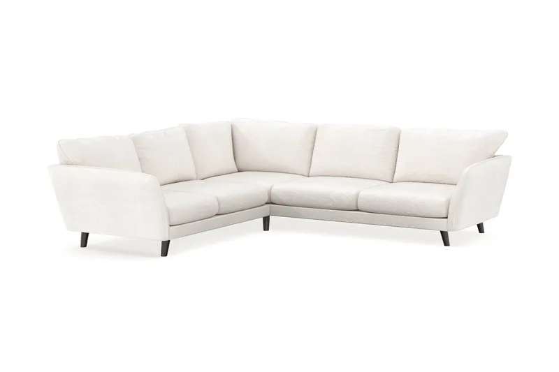 Trend Lyx Hörnsoffa Vändbar - Vit|Bouclé - Möbler - Soffa - Hörnsoffa
