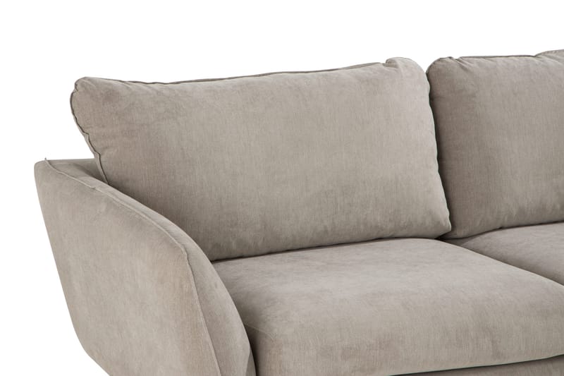 Trend Lyx Vändbar Hörnsoffa Scandi Days Beige Trend, Black Lulu 4, Beige Fabric - Möbler - Soffa - Hörnsoffa