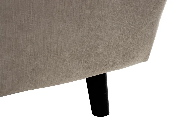 Trend Lyx Vändbar Hörnsoffa Scandi Days Beige Trend, Black Lulu 4, Beige Fabric - Möbler - Soffa - Hörnsoffa