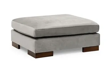 Tulima Soffa med Schäslong m Pall Höger - Ljusgrå/Natur - Möbler - Soffa - Hörnsoffa