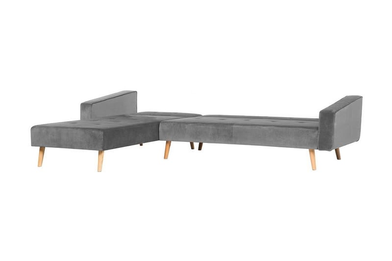 Vadso Hörnsoffa 303 cm - Grå - Möbler - Soffa - Bäddsoffa - Bäddsoffa divan