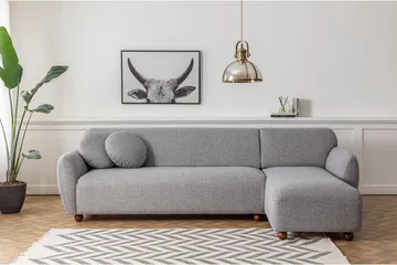 Whitecliffs Divansoffa 3-sits - Grå - Möbler - Soffa - Hörnsoffa