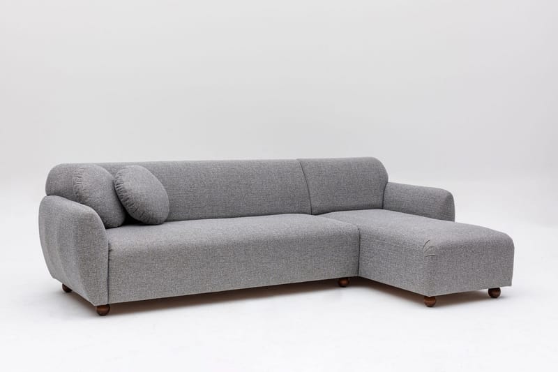 Whitecliffs Divansoffa 3-sits - Grå - Möbler - Soffa - Hörnsoffa