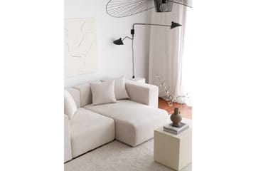 Yolo Hörnsoffa 2-sits - Vit - Möbler - Soffa - Hörnsoffa - Hörnsoffa med divan