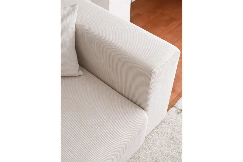 Yolo Hörnsoffa 2-sits - Vit - Möbler - Soffa - Hörnsoffa - Hörnsoffa med divan