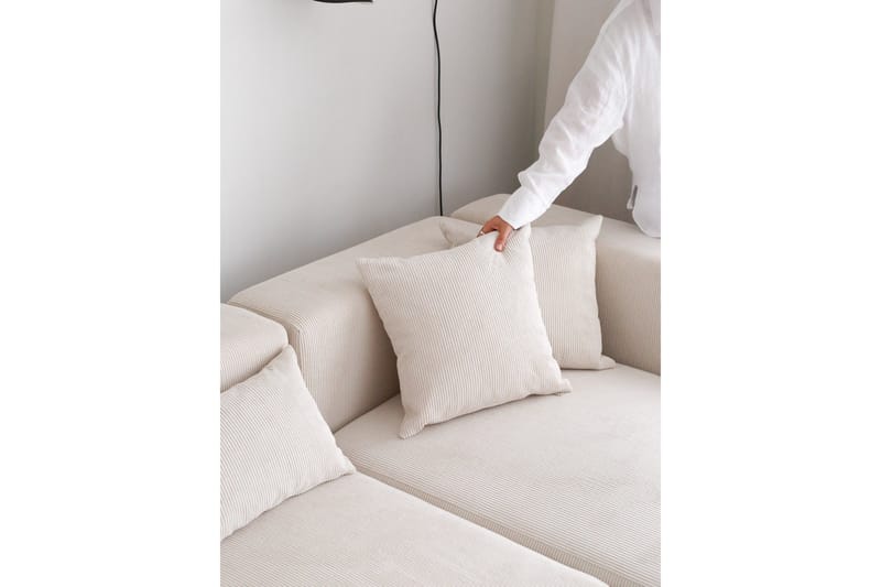 Yolo Hörnsoffa 4-sits - Vit - Möbler - Soffa - Hörnsoffa - Hörnsoffa med divan