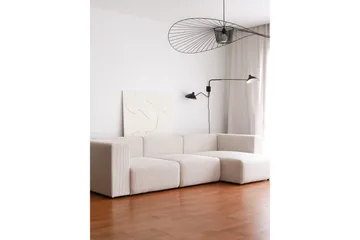 Yolo Hörnsoffa 4-sits - Vit - Möbler - Soffa - Hörnsoffa - Hörnsoffa med divan