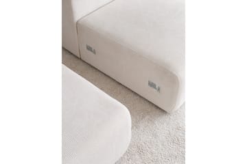 Yolo Hörnsoffa 4-sits - Vit - Möbler - Soffa - Hörnsoffa - Hörnsoffa med divan