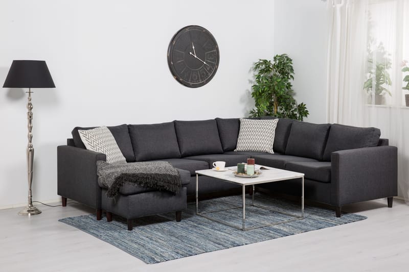 Zero Hörnsoffa med Divan Vändbar - Mörkgrå - Möbler - Soffa - Hörnsoffa - Hörnsoffa med divan