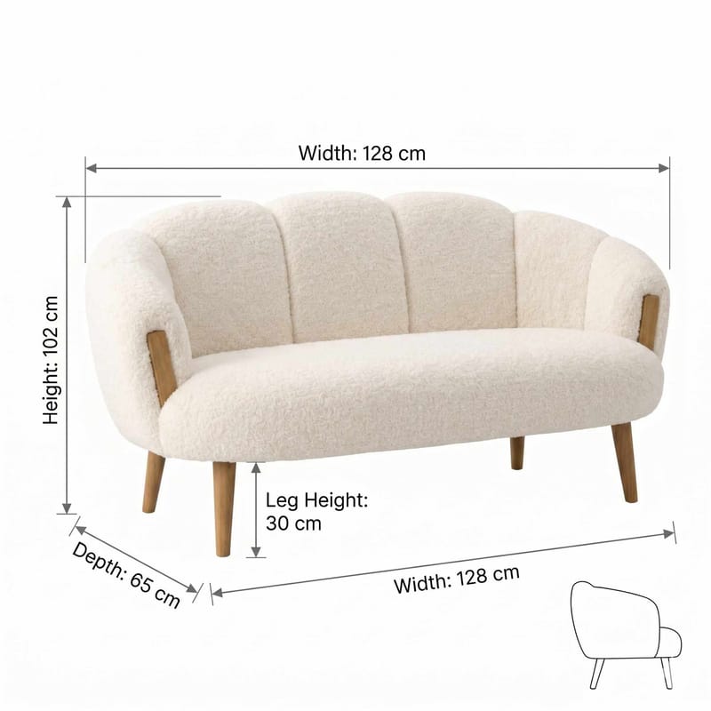 Hafing 2-sits Soffa - Möbler - Soffa - 2 sits soffa