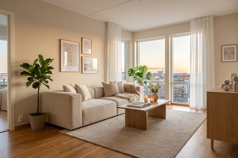 Havana 3-sits Låg Soffa - Beige - Möbler - Soffa - 3 sits soffa