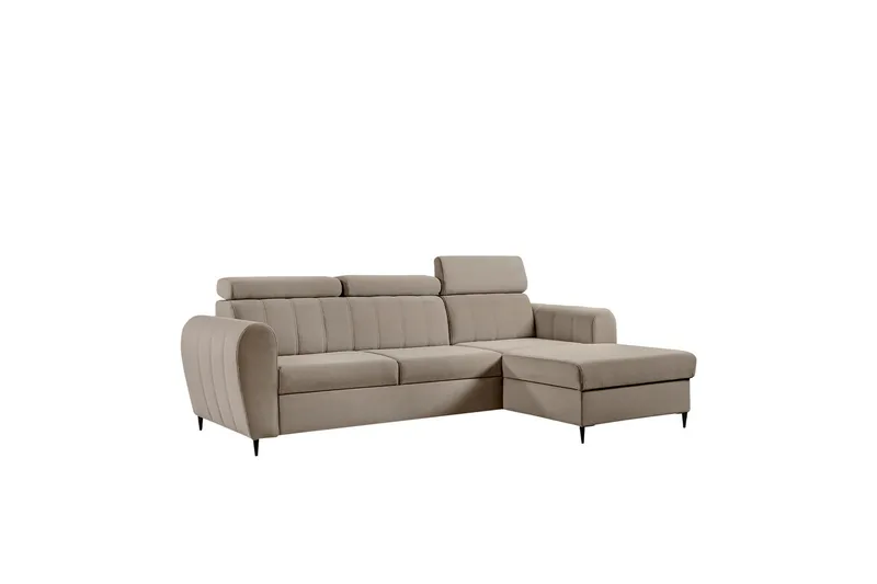 Hoffman Soffa med Divan 3-sits, Beige