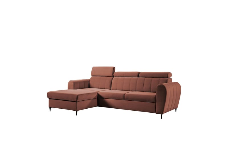 Hoffman Soffa med Divan 3-sits, Koppar