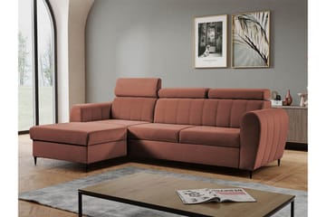 Hoffman Soffa med Divan 3-sits - Koppar - Möbler - Soffa - Divansoffa & schäslongsoffa - 3 sits soffa med divan