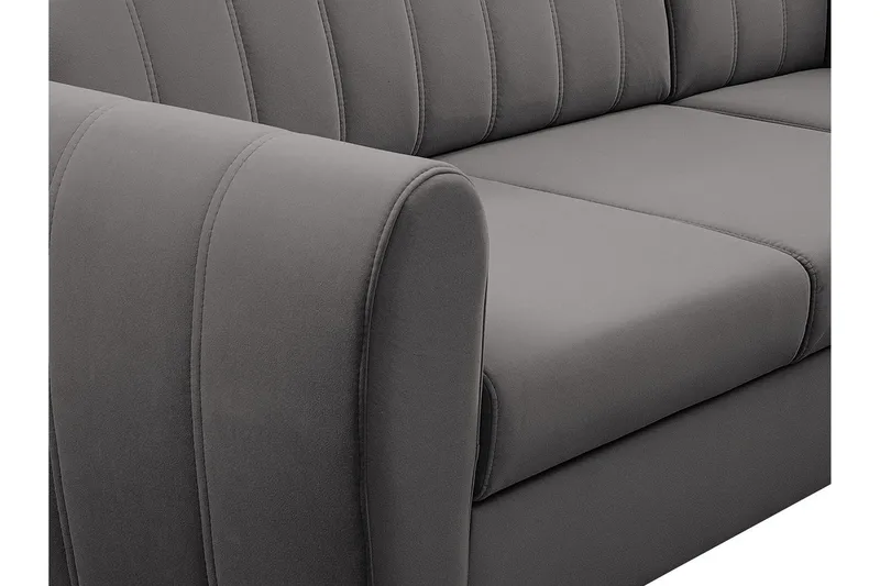 Hoffman Soffa med Schäslong 3-sits - Koppar - Möbler - Soffa - Divansoffa & schäslongsoffa - 3 sits soffa med divan