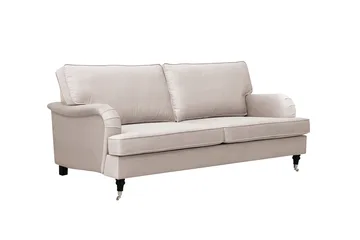 Howard Classic 3-sits Sammetsoffa - Beige - Möbler - Soffa - Howardsoffa