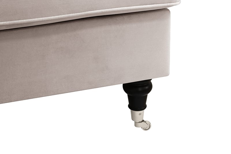 Howard Classic 3-sits Sammetsoffa - Beige - Möbler - Soffa - Howardsoffa