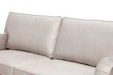 Howard Classic 3-sits Sammetsoffa - Beige - Möbler - Soffa - Howardsoffa