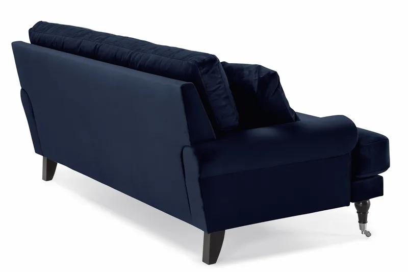 Andrew 2-sits Sammetssoffa - Blå - Möbler - Soffa - Howardsoffa