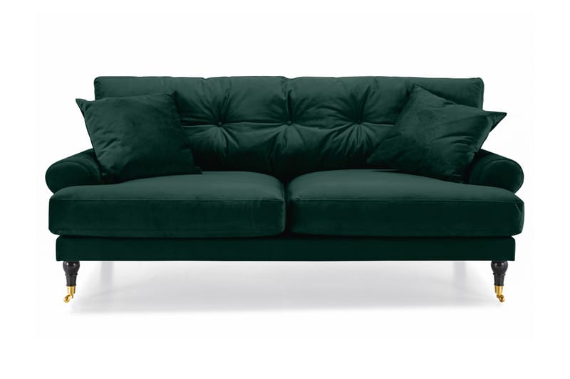 Andrew 2-sits Sammetssoffa - Grön - Möbler - Soffa - Sammetssoffa