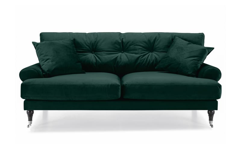 Andrew 2-sits Sammetssoffa - Grön - Möbler - Soffa - Sammetssoffa