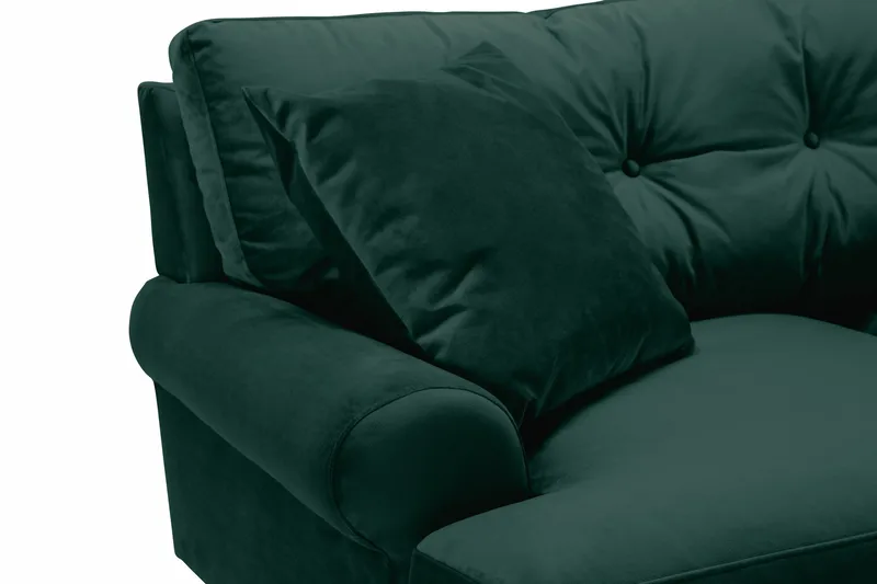 Andrew 2-sits Sammetssoffa - Grön - Möbler - Soffa - Howardsoffa