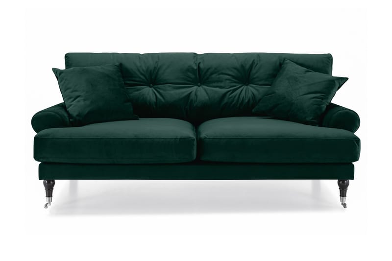 Andrew 2-sits Sammetssoffa - Grön - Möbler - Soffa - Howardsoffa