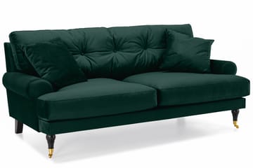 Andrew 2-sits Sammetssoffa - Grön - Möbler - Soffa - Sammetssoffa