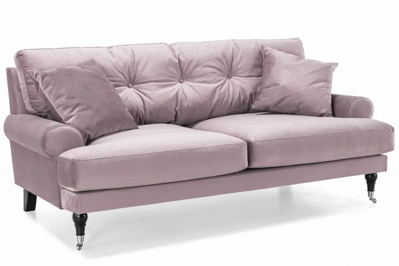 Andrew 2-sits Sammetssoffa - Lila - Möbler - Soffa - Howardsoffa