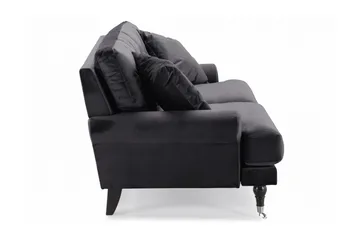 Andrew 2-sits Sammetssoffa - Mörkgrå - Möbler - Soffa - Howardsoffa
