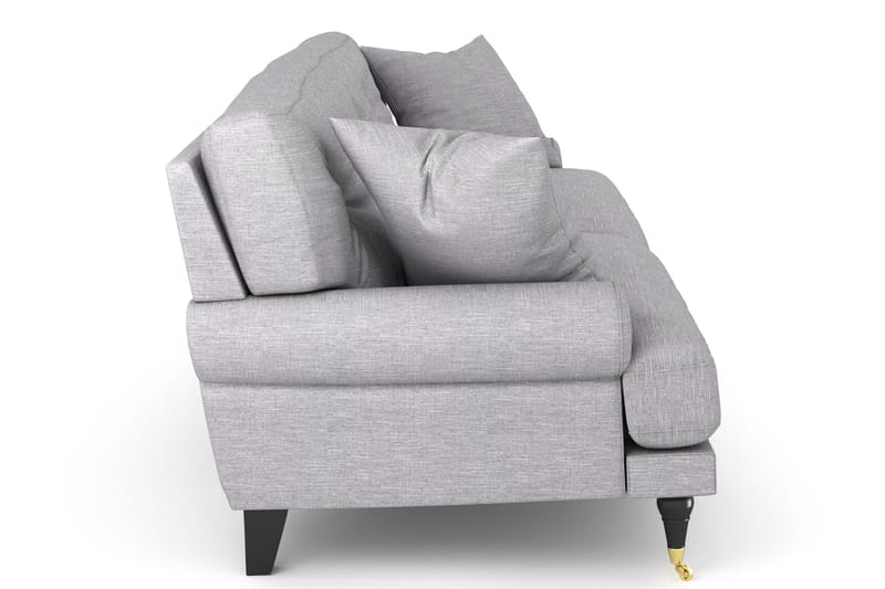 Andrew 2-sits Tygsoffa - Grå - Möbler - Soffa - Howardsoffa