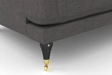 Andrew 3-sits Tygsoffa - Mörkgrå - Möbler - Soffa - Howardsoffa