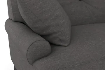 Andrew 3-sits Tygsoffa - Mörkgrå - Möbler - Soffa - Howardsoffa