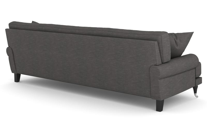 Andrew 3-sits Tygsoffa - Mörkgrå - Möbler - Soffa - Howardsoffa