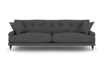 Andrew 3-sits Tygsoffa - Mörkgrå - Möbler - Soffa - Howardsoffa