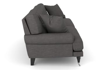 Andrew 3-sits Tygsoffa - Mörkgrå - Möbler - Soffa - Howardsoffa
