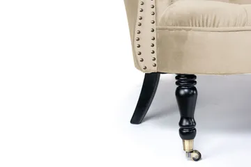 Chesterfield Ludovic Soffa 3-sits - Beige - Möbler - Soffa - Howardsoffa