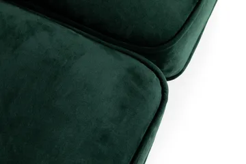 Chesterfield Lyx 2-sits Liten sammetssoffa - Djup soffa 160 cm bred - Grön - Möbler - Soffa - Howardsoffa