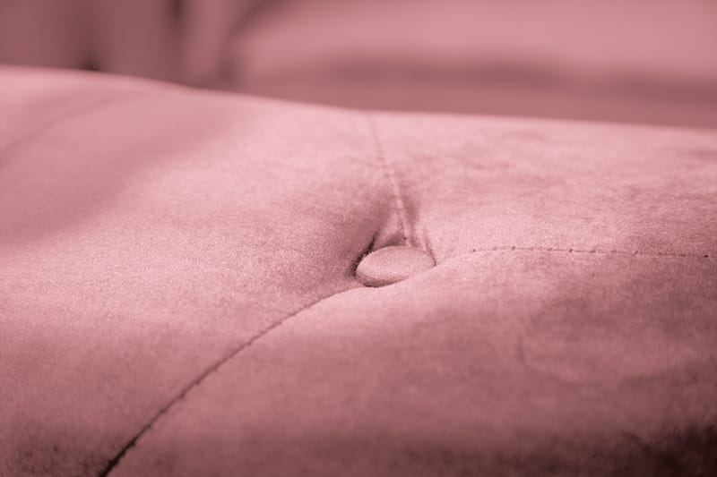 Chesterfield Lyx Sammetssoffa 2-sits - Rostrosa - Möbler - Soffa - Howardsoffa