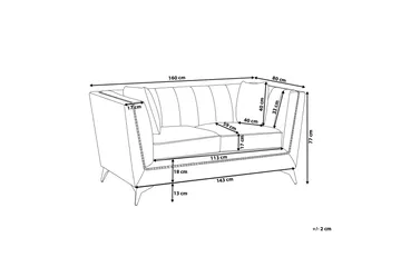 Gaula Soffa 2-4 Sits - Blå - Möbler - Soffa - Howardsoffa