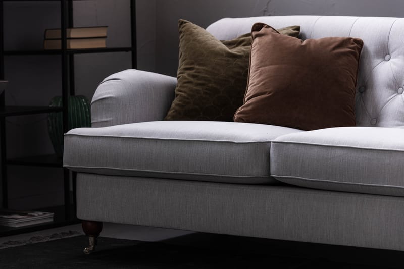Howard 2-sits Tygsoffa - Grå - Möbler - Soffa - Howardsoffa