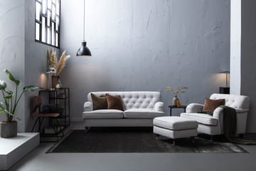 Howard 2-sits Tygsoffa - Grå - Möbler - Soffa - Howardsoffa