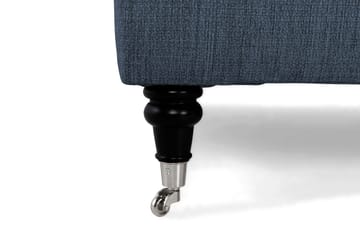 Howard Classic 2-sits Svängd Tygsoffa - Blå - Möbler - Soffa - Howardsoffa