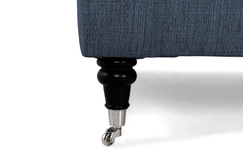 Howard Classic 2-sits Svängd Tygsoffa - Blå - Möbler - Soffa - Howardsoffa