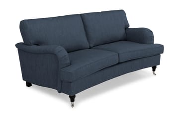 Howard Classic 2-sits Svängd Tygsoffa - Blå - Möbler - Soffa - Howardsoffa