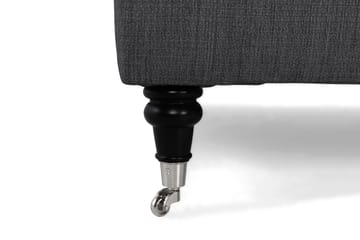 Howard Classic 2-sits Svängd Tygsoffa - Mörkgrå - Möbler - Soffa - Howardsoffa