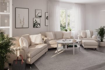 Howard Classic 2-sits Tygsoffa - Beige - Möbler - Soffa - Howardsoffa