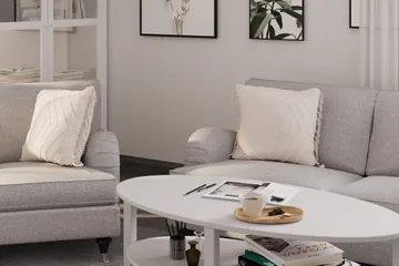 Howard Classic 2-sits Tygsoffa - Grå - Möbler - Soffa - Howardsoffa