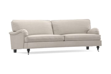 Howard Classic 3-sits Svängd Tygsoffa - Beige - Möbler - Soffa - Howardsoffa
